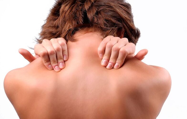 Pain in cervical osteochondrosis