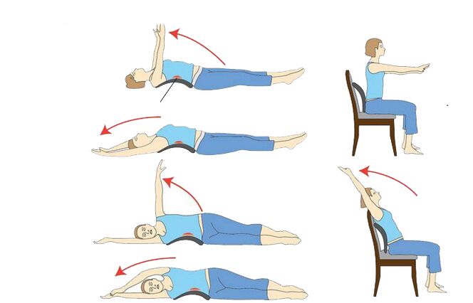 Exercises for osteochondrosis